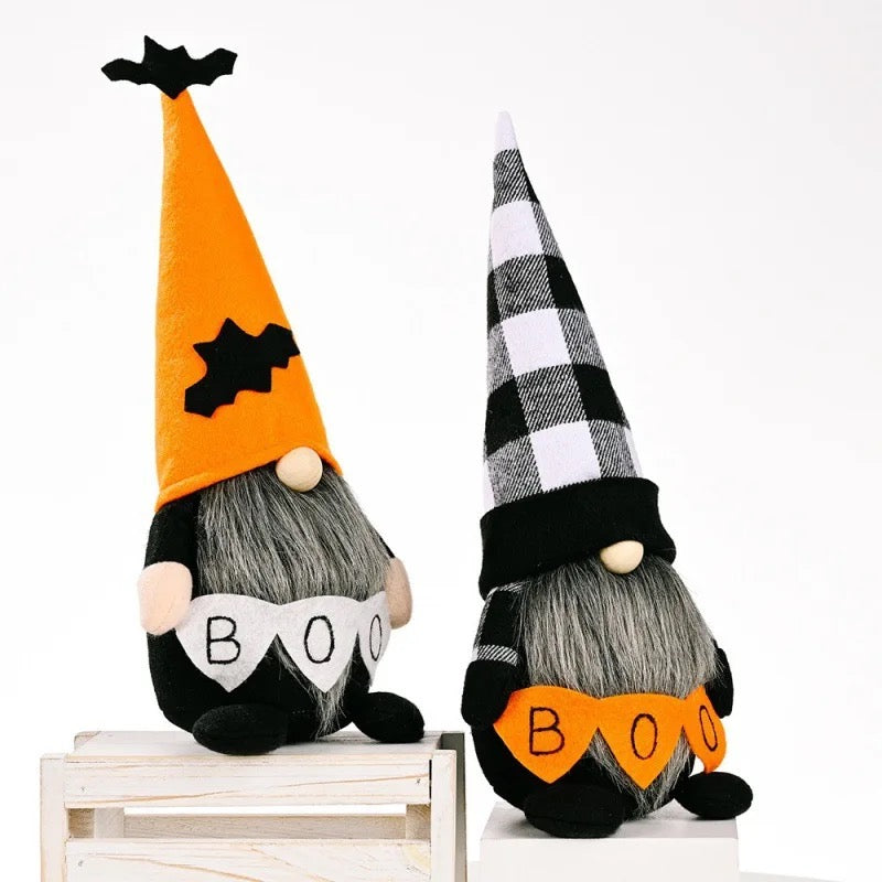 Set of 2 Halloween Plush gnomes